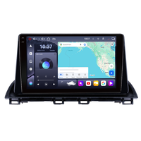 Nouvel autoradio Android 15 Octa Core 4+64 Go Écran tactile complet Navigation GPS Radio de voiture 9 pouces DSP pour Mazda 3 Axela 3 2013-2018