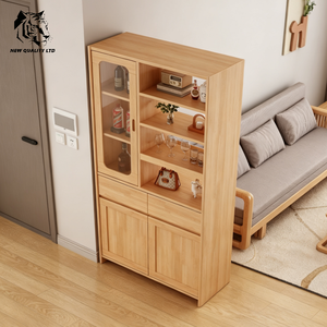 Meuble d'entrée en bois personnalisé avec logo, faible coût, petite quantité minimale de commande, expédition immédiate, fabriqué en Chine - Product Image 2
