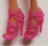 Chaussures de poupée mignonnes et colorées de style varié, échelle 1/6, 30 cm, chaussures à talons hauts, bottes assorties à la mode pour accessoires de poupée BB, jouets DIY