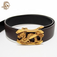 HORSE LOVE 35mm 00647 Boucle de ceinture automatique en métal personnalisée pour homme/femme, style simple, couleur et design personnalisés