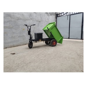 Chariot de transport électrique à plateau plat de Chine, couleur bleue, pour 99 vélos, modèle Hopper Cross Hopper - Product Image 3