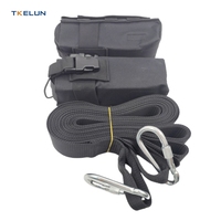 Haute résistance résistant à l'usure Durable 10m 15m 20m 50mm largeur UHMWPE ceinture d'escalade pour les Sports de plein air