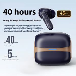 หูฟังไร้สายแบบใส่ใ<span class=keywords><strong>น</strong></span>หู TWS บลูทูธ 5.4 เสียงไฮไฟ เบสห<span class=keywords><strong>น</strong></span>ัก ความหน่วงต่ำ เหมาะสำหรับเล่<span class=keywords><strong>น</strong></span>เกม <span class=keywords><strong>น</strong></span>้ำหนักเบา สวมใส่สบาย ได้รับมาตรฐา<span class=keywords><strong>น</strong></span> CE FCC เหมาะสำหรับเล่<span class=keywords><strong>น</strong></span>กีฬา - Product Image 5