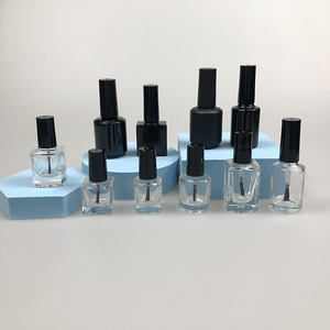 Preço Drop Nail Polish Bottle com Brush Cap Frasco quadrado Nail Polish Garrafa de vidro com acesso antecipado - Product Image 5