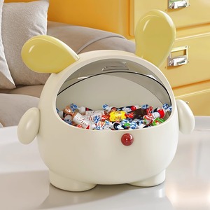 Home Accessories <strong>PP</strong>+PET Large Capacity Storage Box Rabbit Shape Cosmetic Storage <strong>Containers</strong> <strong>with</strong> <strong>Lid</strong> - Product Image 6