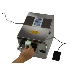 CYCJET nauwkeurigheid shanghai draagbare desktop Bar code Inkjet Printing Machine voor pet-fles