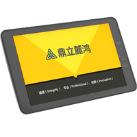 Écran tactile LCD Android 8 pouces HMI pour machines agricoles, moniteur CAN Bus, affichage étanche IP67 DL-DIS80-A
