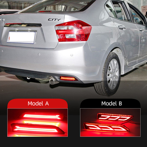 Luces LED de parachoques trasero para coche, luces de frenado para conducción, City para <span class=keywords><strong>Honda</strong></span> 2012, 2013, <span class=keywords><strong>2014</strong></span>, BR-V, <span class=keywords><strong>BRV</strong></span> 2015, 2016, 2016, 2017 - Product Image 2