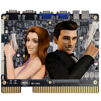 HET Super Agent Plus 007 Jeu de société d'espionnage avec support pour écran simple ou double, logiciel pour carte mère unique (MOQ2Pcs) Prix usine pour 4 machines d'arcade