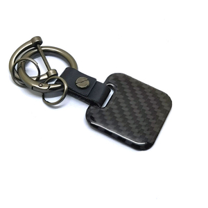 Engraving High Quality Promotional Sublimation Wholesale <b>Custom</b> Made Printing Logo Design Carbon Fiber Pu Leather <b>Keychain</b> - Product Image 1