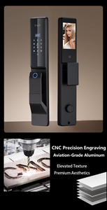 High Security 3D Face Recognition Smart Door <b>Lock</b> Fully Automatic <b>Digital</b> Biometric <b>Lock</b> with C-Class Cylinder for Apartment - Product Image 4