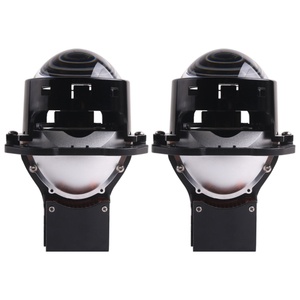 Factory Low Price High Quality T11 3 Inch Double Prism TIR Bi <b>LED</b> <b>Projector</b> Lens Headlights Car Accessary of 112W 5500K Lights - Product Image 2