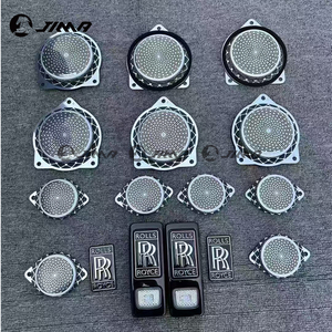 Cubierta de Bocina Plateada y Negra para Rolls-Royce, Compatible con Phantom, con la Opción de Actualizar a la Versión BB con el Logotipo Theblack - Product Image 6