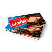 Vente flash : gaufrettes à la vanille et à la fraise 175g, biscuits au goût de crème fraîche, emballés en sachets