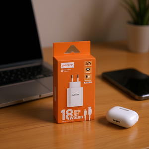 Cargador USB Rápido Ansty Q-026-I de 18W, Adaptadores de Carga de Alta Eficiencia y Fuente de Alimentación - Product Image 2