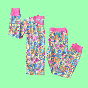 Pré commande Western bébé fille vêtements <span class=keywords><strong>Groovy</strong></span> PJ ensemble pyjama pantalon ensemble enfants petites filles automne Boutique vêtements - Product Image 1
