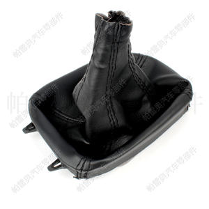 Funda protectora de cuero para palanca de cambios de coche, cubierta antipolvo para Saab 9-3 2003-2012, CLH7110020734 - Product Image 4