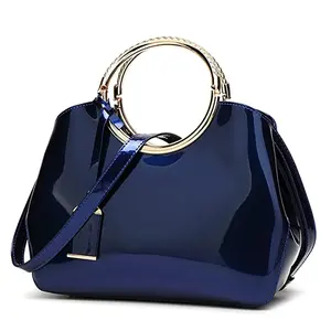 OEM Portable Fashion Purse Top Handle Hand Bags Ladies Work Evening Handbags For Women Luxury Leather