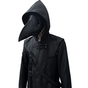 Adultes Steampunk Trench Coat Gothique Veste Vintage Médiévale Renaissance <span class=keywords><strong>Peste</strong></span> <span class=keywords><strong>Docteur</strong></span> Oiseau Masque Halloween Party Cosplay Costume - Product Image 2