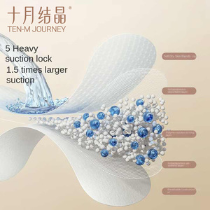 Serviettes hygiéniques de maternité jetables super absorbantes coussinets d'allaitement <span class=keywords><strong>post</strong></span>-<span class=keywords><strong>partum</strong></span> avec feuille arrière en PE étanche pour les femmes - Product Image 2