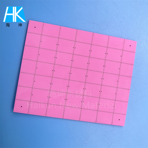 Lasers ch neiden Fein keramik Pink 96% Al2O3 Aluminium oxid Keramik Schreib platte/Substrat für Chip - Product Image 1