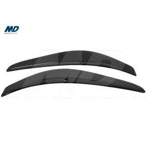 Canards de pare-chocs avant en Fiber de carbone sèche de Style Vorstein pour 2021-2024 <span class=keywords><strong>Lambo</strong></span> Huracan <span class=keywords><strong>Sto</strong></span> - Product Image 2