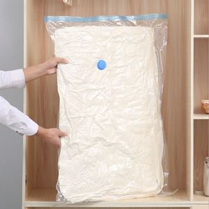 Portable Cheap Price Plastic Vacuum Compressed Space Saver Seal Clothing Bag Vakuumbeutel Travel Vacuum <b>Clothes</b> <b>Storage</b> Bags - Product Image 4