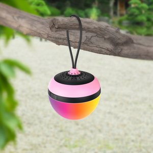 BT SPA-139 Wireless PORTABLE <b>Speaker</b> Black 3W LED <b>Light</b> <b>Party</b> Battery Dimensions 83*83*80MM PINK Smart <b>Speakers</b> - Product Image 2