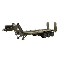 Kit de modèle DIY d'équipement militaire lourd HG P806 TRASPED 1/12 pour camion et remorque semi-remorque RC en métal moulé sous pression U.S M747 6x6