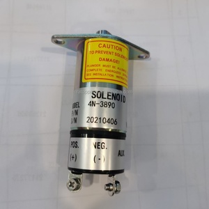 โซลินอยด์วาล์วหยุดน้ำมันเชื้อเพลิง 24v รุ่น 4N3890 4N-3890 สำหรับเครื่องยนต์ 3306 3406 3412 - Product Image 1