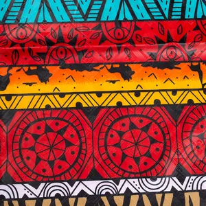 cheap price Wax fabric factory custom print fabric polyester loincloth export to African from source factory
