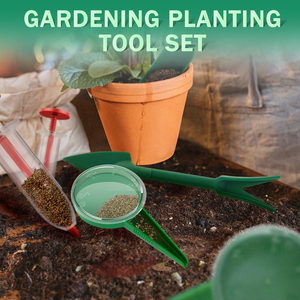 เครื่องหว่านเมล็ด, เครื่องจ่ายเมล็ดพันธุ์แบบ 5 ระดับความเร็ว, อุปกรณ์ช่วยหว่านเมล็ด, เครื่องปลูกเมล็ดพันธุ์ขนาดเล็ก, เครื่องปลูกต้นกล้าแบบใช้มือและเครื่องมือจ่ายเมล็ด - Product Image 1