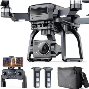 Máy Bay Không Người Lái F7 Pro 4K, Drone Có Camera 3 Trục Gimbal Chụp Ảnh Trên Không, Drone Chuyên Nghiệp Không Chổi Than Với Camera Nhìn Đêm