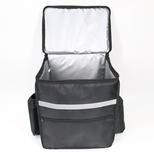 Bolsa Térmica para Motocicleta, Bolsa de Reparto de Comida Aislada, Mochila Térmica para Pizza, Reutilizable, 300D, Suave - Product Image 4