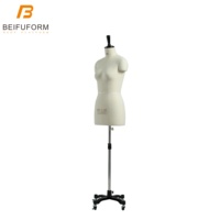 Beifuform Offre Spéciale femme factice sur mesure robe forme demi-corps taille 86 modèle sans tête mannequin pour vêtements femmes factice en fibre de verre