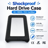 Boîtier HDD SATA 2.5 USB 3.0 avec prise US pour PC, avec baie pour 2.5 disques durs, boîtier de disque dur SATA USB