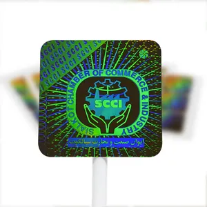 3D <span class=keywords><strong>QC</strong></span> vượt qua nhãn chống giả ba chiều laser tự dính hình ba chiều tròn được phê duyệt Nhãn thông qua kiểm tra chất lượng - Product Image 1