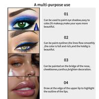 Eyeliner Liquide ou Crayon Waterproof Longue Tenue 14 Couleurs, Non Baveux, Sans Estompage, Maquillage Cosmétique Sexy pour Femme