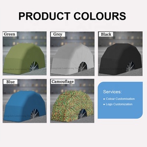 Abri Pliable de Moto Tout Temps, Garage Portable, Tente Housse Canopy pour Motocyclette - Product Image 6