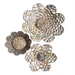 High Quality Natural Handmade Modern Rattan Wall <b>Art</b> Decor <b>Large</b> Size for Home - Product Image 1