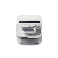 Fontaine à eau pour animaux de compagnie sans filtre NAPILO, distributeur d'eau pour chat avec batterie 2000 mAh, réservoir d'eau propre de 3,5 L