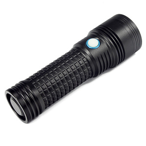 T20 Yellow Led <b>Flashlight</b> <b>Rechargeable</b> Aluminum Alloy Portable Outdoor Lighting Equipment Patrol Security Searchlight - Product Image 5