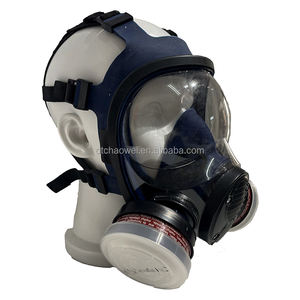 Masker gas wajah penuh FM503, masker gas Anti gas dapat dipakai ulang dengan filter ganda - Product Image 5