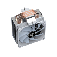 Refroidisseur de processeur Tian Jifeng G40 à tour unique, ventilateur de refroidissement de bureau RGB avec roulement à billes ARGB 4 broches, ventilateur unique