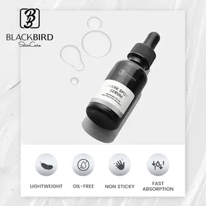 Private Label Organic Hyaluronic Acid Moisturizing Facial Serum Anti Wrinkle Hydrating Dark Spot Removal Clarifying Facial Serum