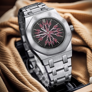 Người Đàn Ông Của Phong Cách Mới Thạch Anh Analog Xem Cho Người Đàn Ông Thể Thao Không Thấm Nước & Thời Trang Với Thép Không Gỉ Ban Nhạc Gốc Và Thân Cây Mô Hình Quay Số - Product Image 5