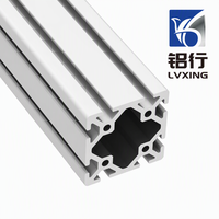 Profils en aluminium série 6000 à rainures en T robustes pour extrusion 4080, avec tempérage par soudage T3-T8, tolérance 1%, OME