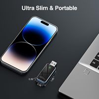 Adaptateur Dongle CarPlay Fuallwin, WiFi double bande rapide et stable, compatible iOS/Android, installation USB/Type-C, garantie 1 an, commande vocale