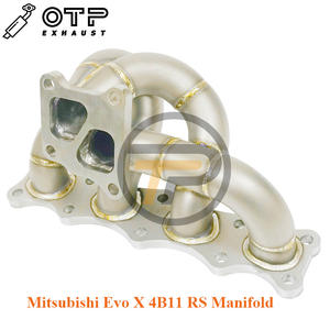 ท่อไอเสีย OTP สำหรับมิตซูบิชิ* <span class=keywords><strong>EVO</strong></span> X <span class=keywords><strong>EVO</strong></span> <span class=keywords><strong>10</strong></span> 4B11 ท่อร่วมไอเสียแบบท่อ <span class=keywords><strong>RS</strong></span> ทำจากสแตนเลส SUS304 ประสิทธิภาพสูง - Product Image 5