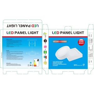 Panneau led commercial mince 6w 12w 18w 24w lampes <span class=keywords><strong>de</strong></span> surface murales et plafonniers carré panneau led - Product Image 2
